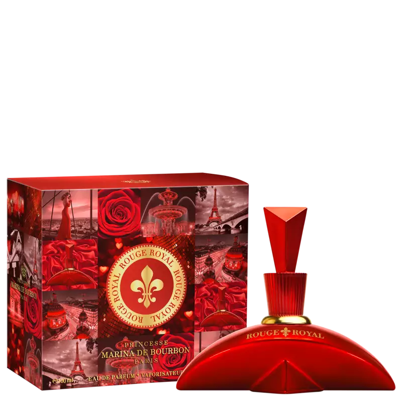 Perfume Rouge Royal Marina de Bourbon Eau de Parfum 100ml - Imagem 5
