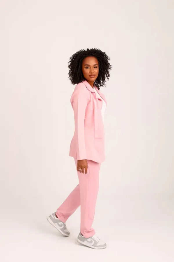 Blazer de luxo  Lady Griffe Rosa Bebê - Imagem 3